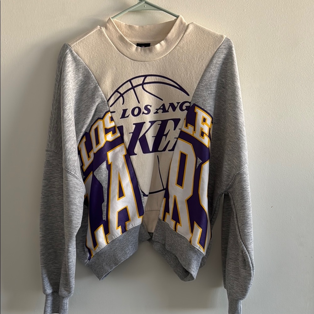 Los Angeles Lakers Grey Sweater